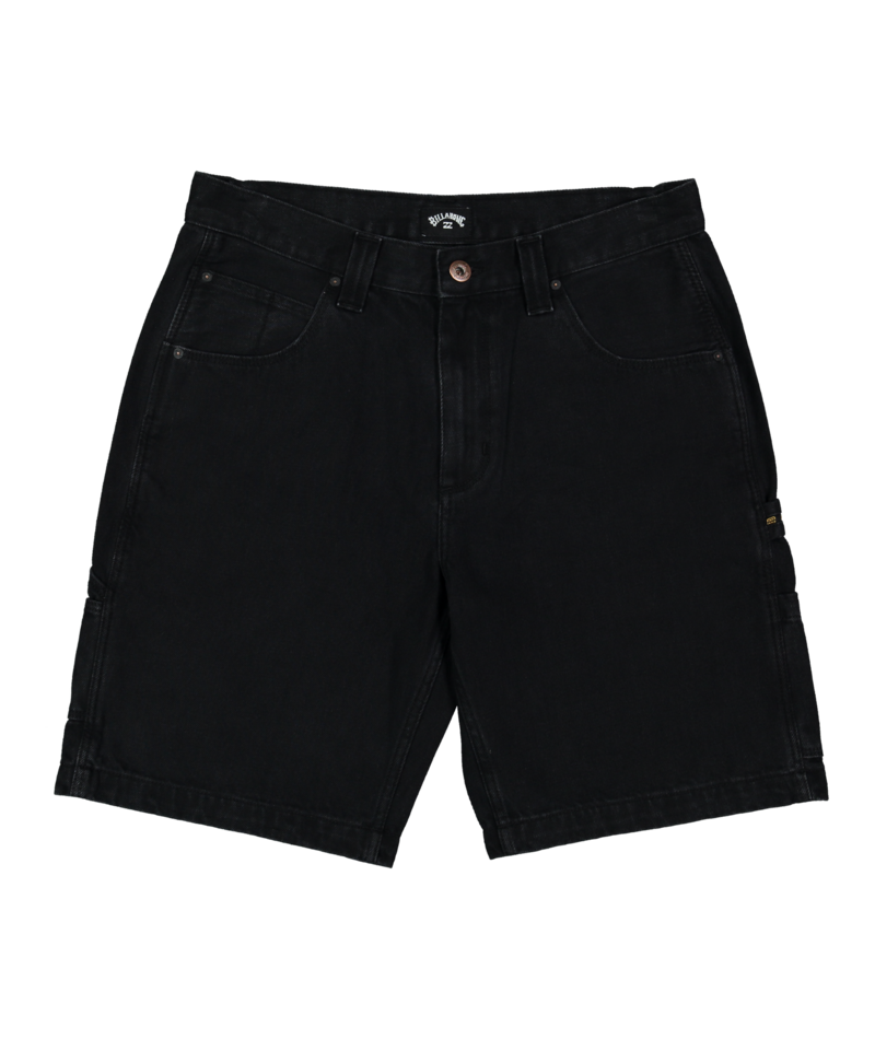 Billabong Bad Dog Workwear Short in WASHED BLACK