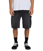 Billabong Bad Dog Workwear Short in WASHED BLACK