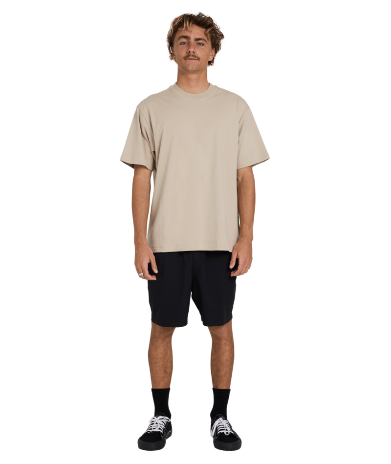 Billabong Premium Wave Wash Ss in MUSHROOM