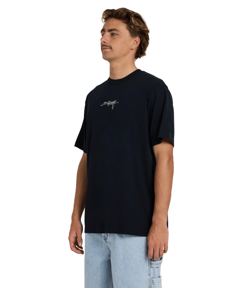 Billabong Identified Tee in WASHED BLACK