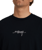 Billabong Identified Tee in WASHED BLACK