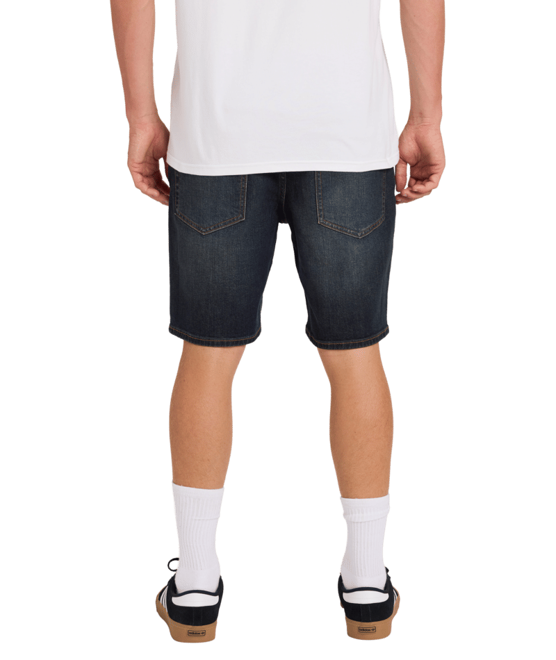 Volcom Solver Denim Short in NEW VINTAGE BLUE