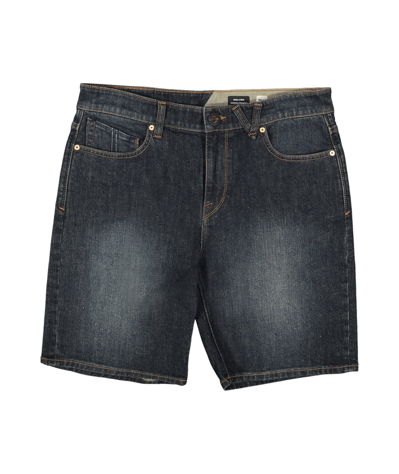 Volcom Solver Denim Short in NEW VINTAGE BLUE