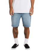 Volcom Solver Denim Short in OLD TOWN INDIGO
