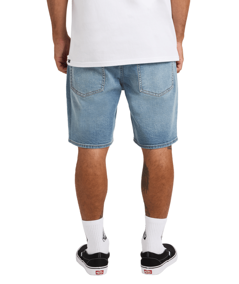 Volcom Solver Denim Short in OLD TOWN INDIGO