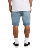 Volcom Solver Denim Short in OLD TOWN INDIGO