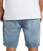 Volcom Solver Denim Short in OLD TOWN INDIGO