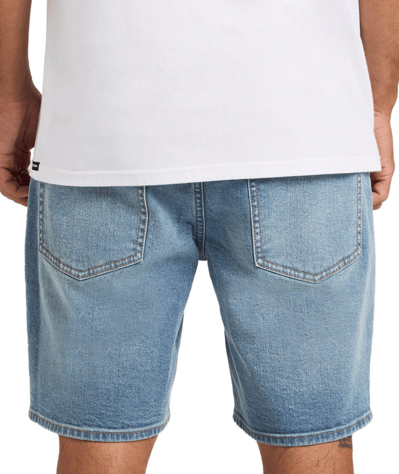 Volcom Solver Denim Short in OLD TOWN INDIGO