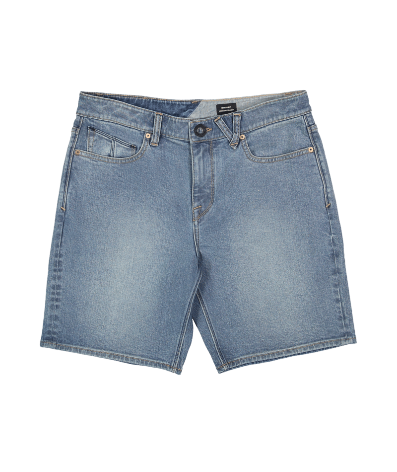 Volcom Solver Denim Short in OLD TOWN INDIGO
