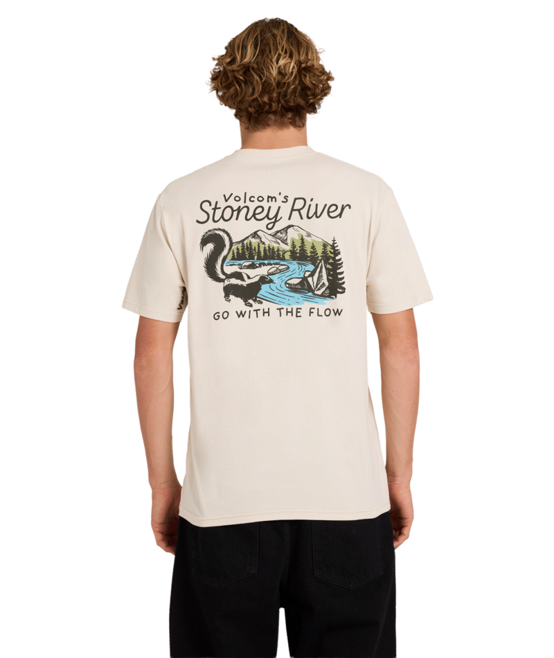 Volcom Stoney River Sst in DIRTY WHITE