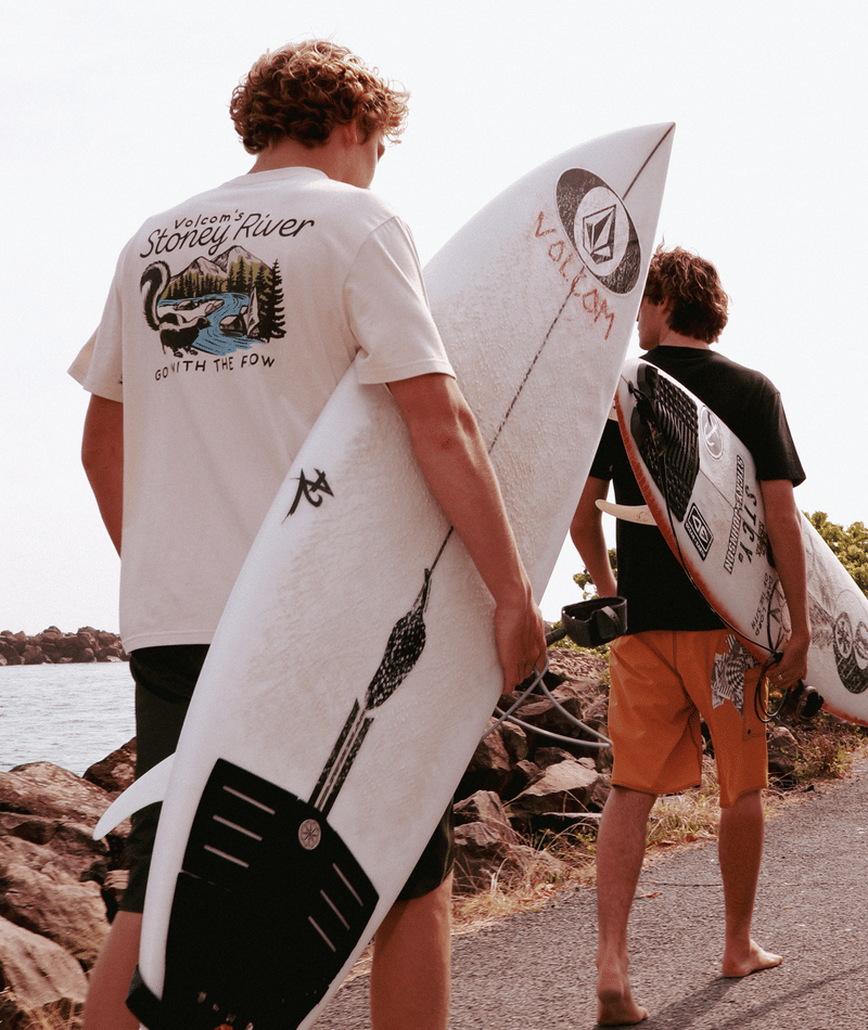 Volcom Stoney River Sst in DIRTY WHITE