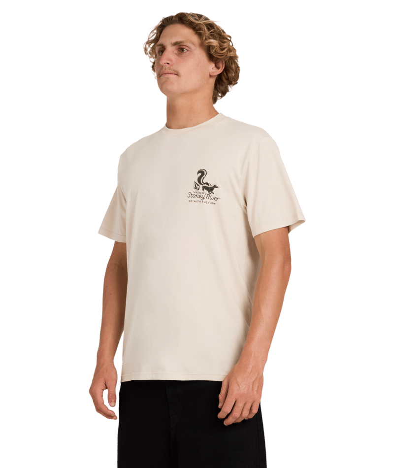 Volcom Stoney River Sst in DIRTY WHITE