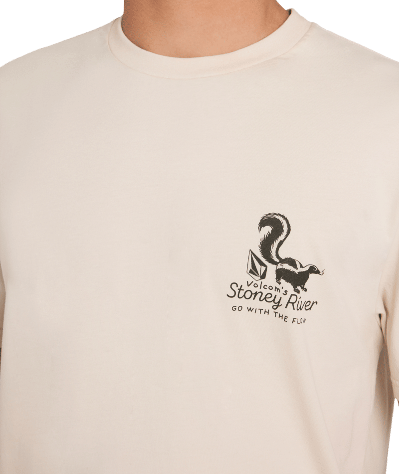 Volcom Stoney River Sst in DIRTY WHITE
