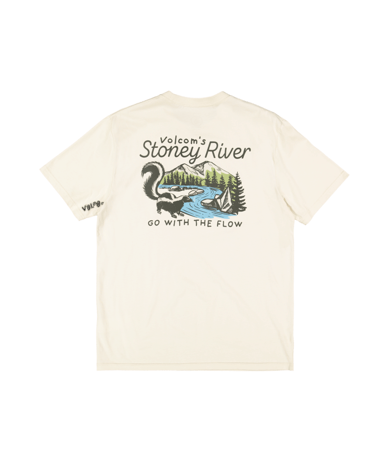 Volcom Stoney River Sst in DIRTY WHITE