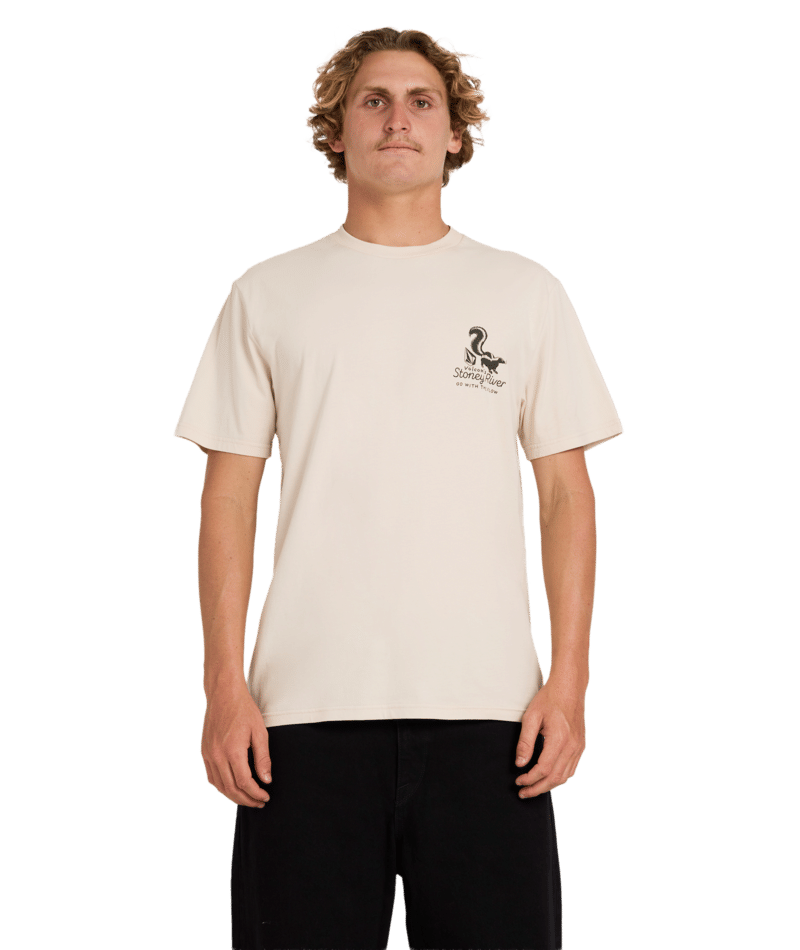 Volcom Stoney River Sst in DIRTY WHITE