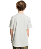 Quiksilver Crossed Out Ss Yth in GRAY VIOLET