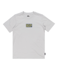 Quiksilver Crossed Out Ss Yth in GRAY VIOLET