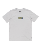 Quiksilver Crossed Out Ss Yth in GRAY VIOLET