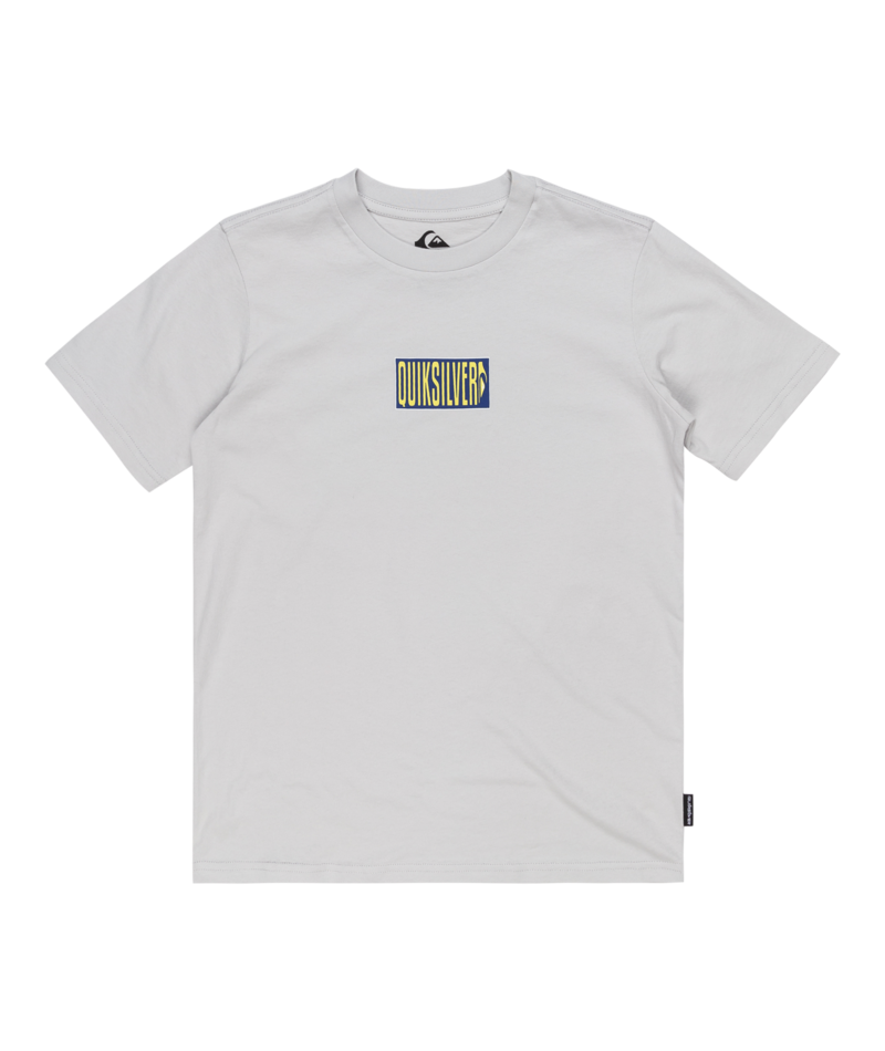 Quiksilver Crossed Out Ss Yth in GRAY VIOLET