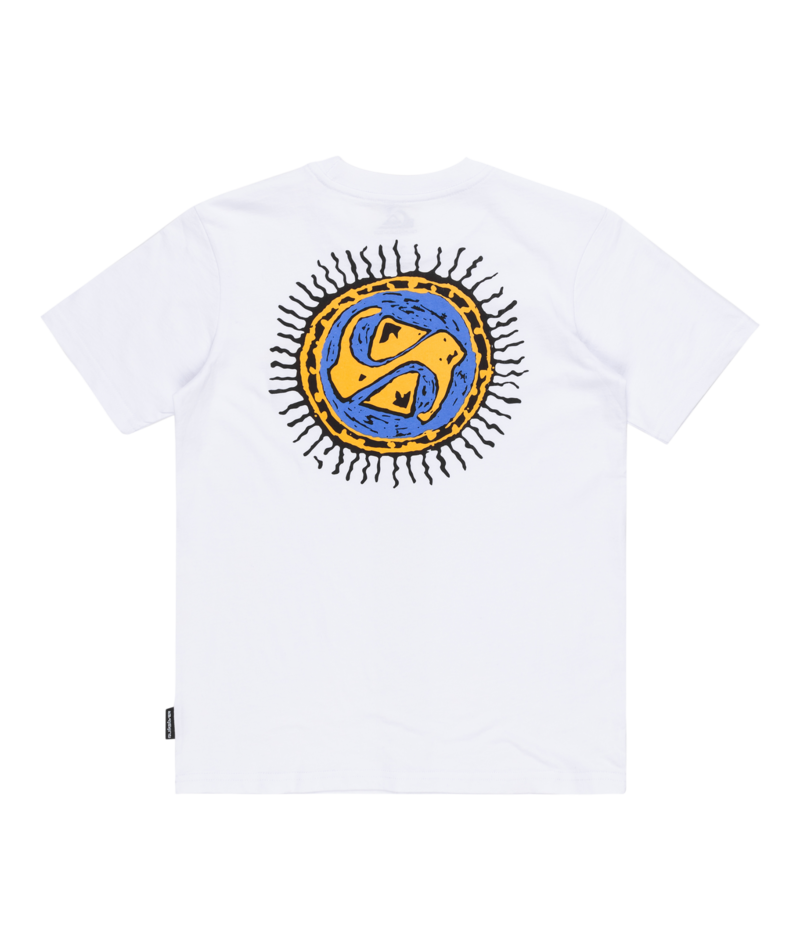 Quiksilver Fun Zone Ss Yth in WHITE