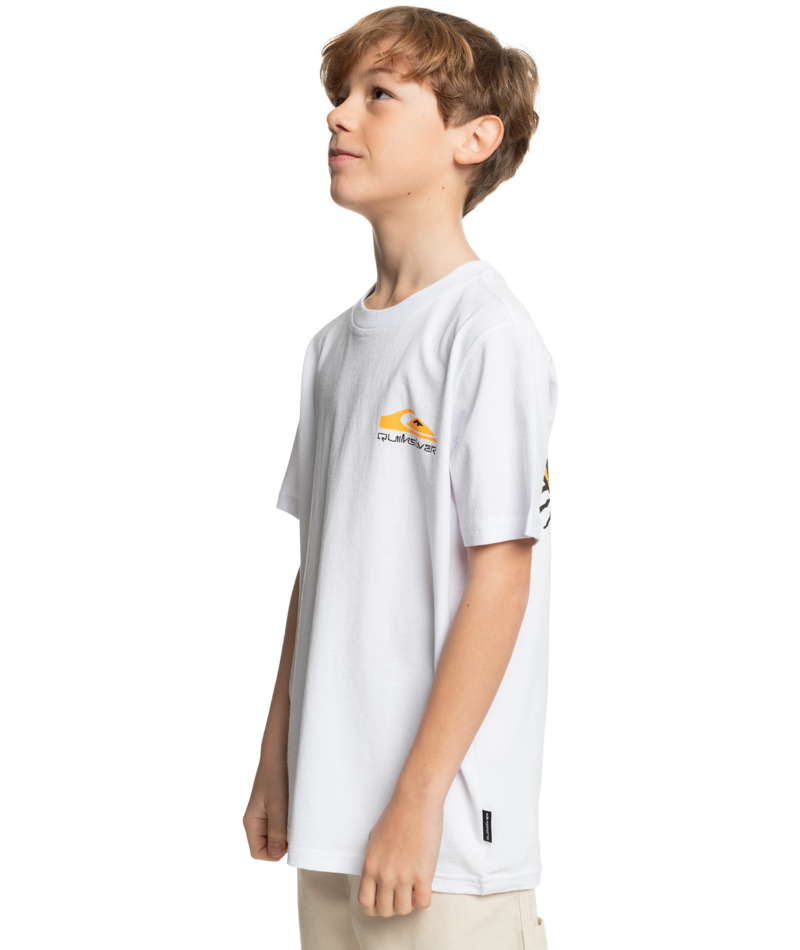 Quiksilver Fun Zone Ss Yth in WHITE