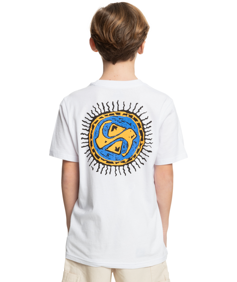 Quiksilver Fun Zone Ss Yth in WHITE