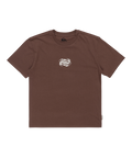 Quiksilver Hazard Ss Yth in BROWN STONE
