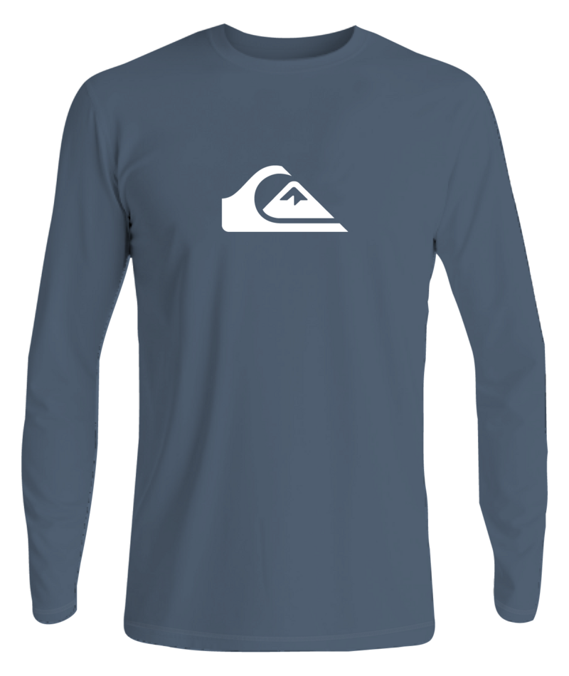 Quiksilver Solid Streak Ls Id in CHINA BLUE