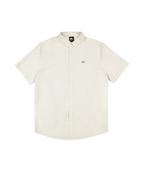 Quiksilver Classic Stretch Shirt Ss in BONE WHITE