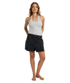 Roxy Base Rib Halter in GREY MARLE