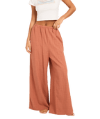Roxy Costa Check Pant in CHUTNEY