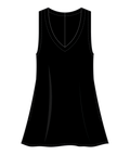 Roxy Sun Charm Dress in BLACK
