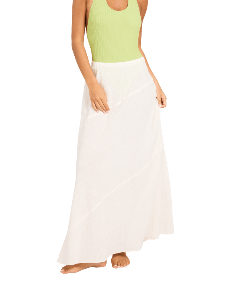 Roxy Maria Maxi Skirt in CLOUD DANCER