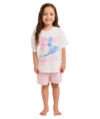 Roxy Tw Hula Wave Rider Ss Tee in CLOUD DANCER
