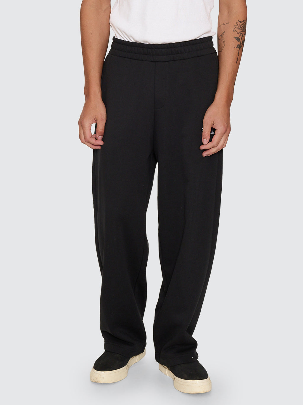Thrills Co A Grade Track Pant - Black in Black