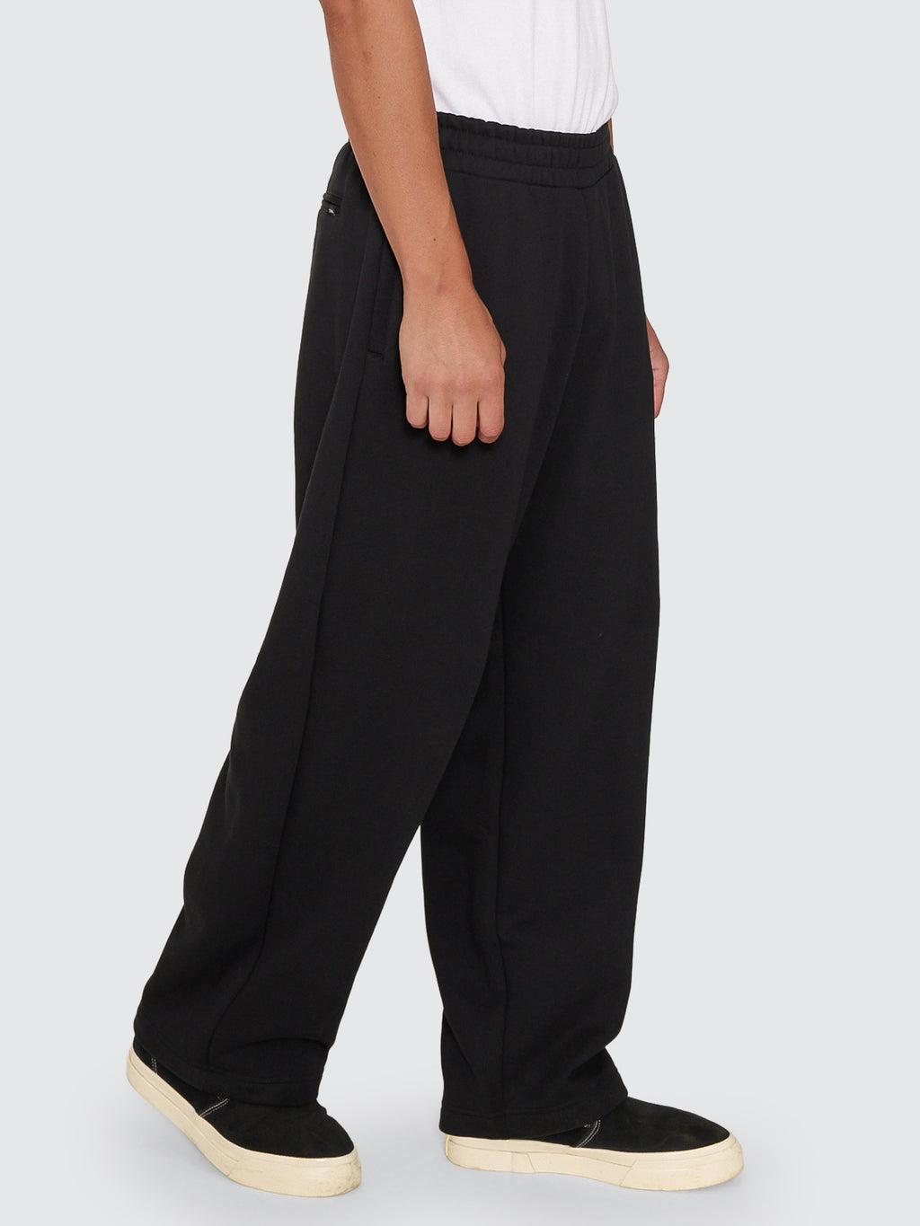 Thrills Co A Grade Track Pant - Black in Black