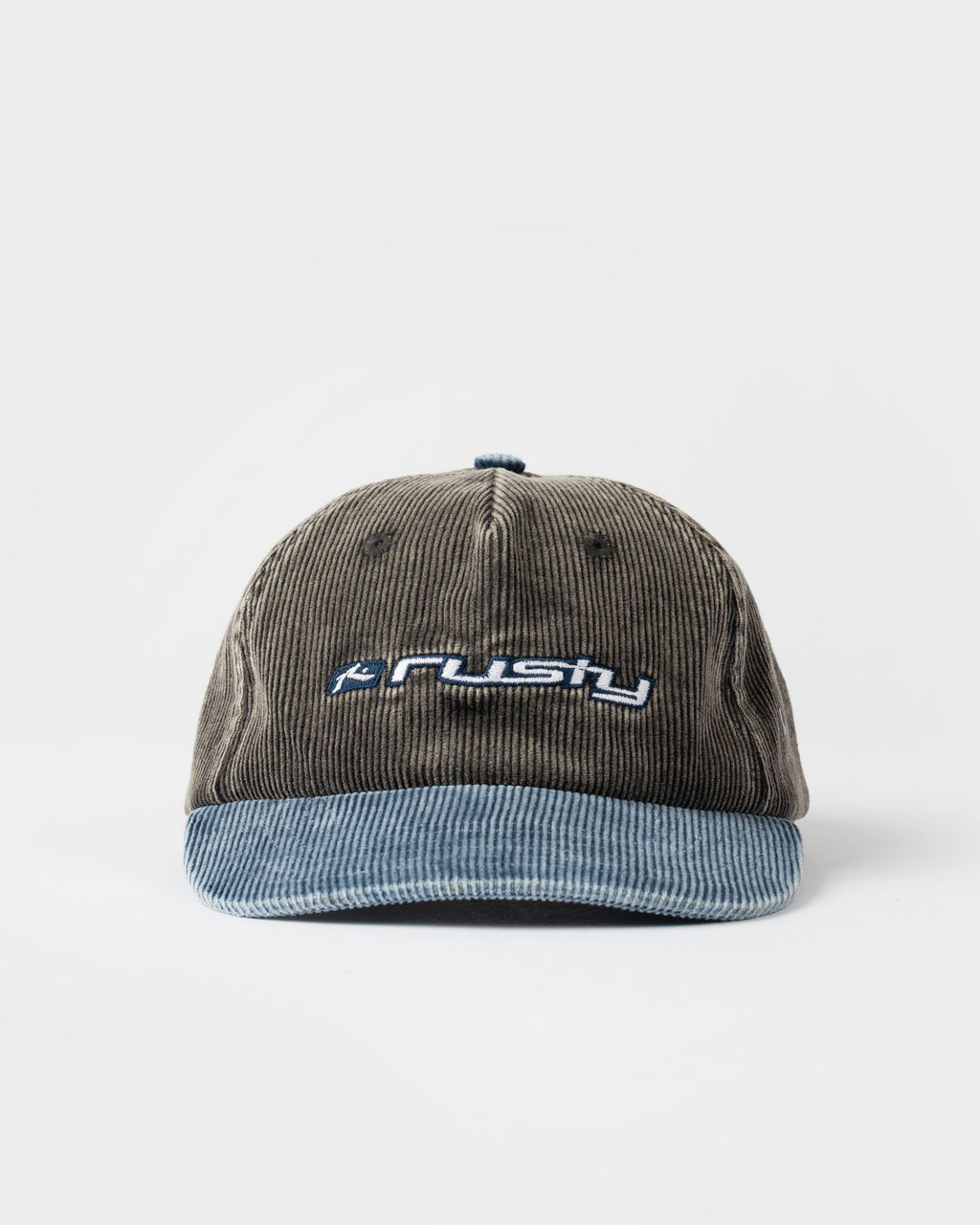Rusty Flip Daddy Cord Surf Cap 2.0 in STEEL