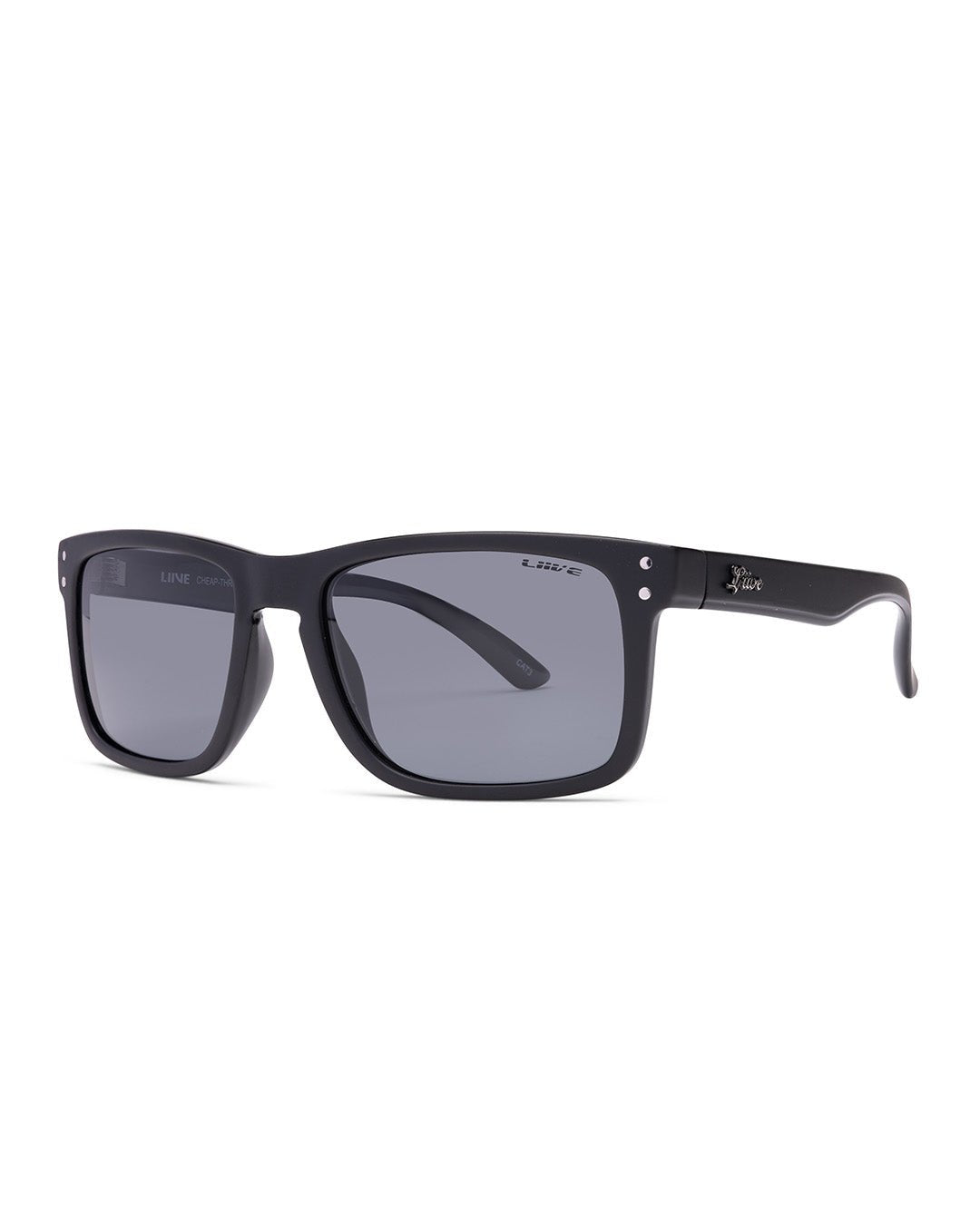 Liive Vision Cheap Thrill - Polarised Twin Blacks in Single