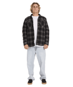 Volcom BOWERED FLEECE LS in DUSK GREY