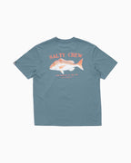 Salty Crew SNAPPER CLASSIC SS TEE in MONUMENT