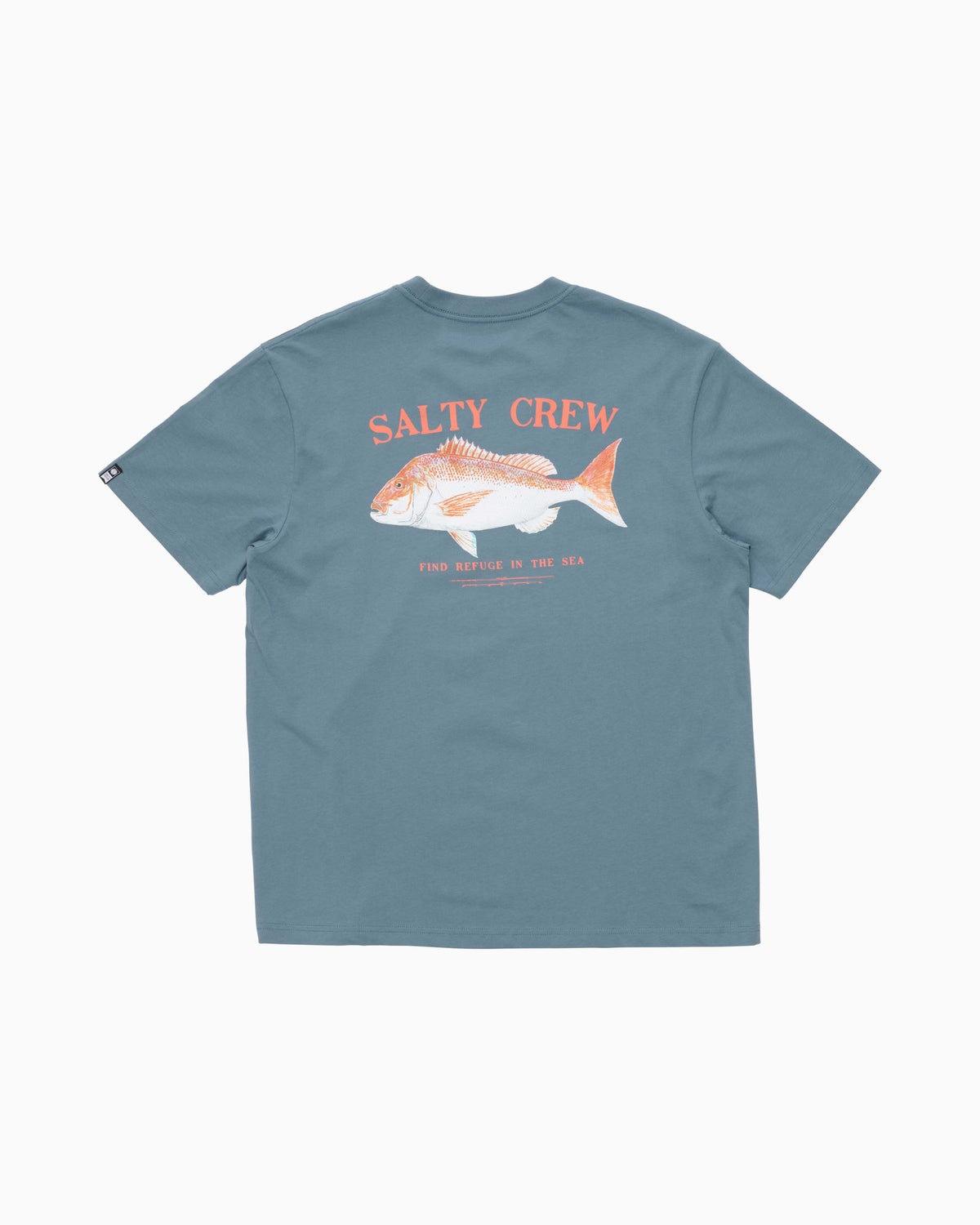 Salty Crew SNAPPER CLASSIC SS TEE in MONUMENT