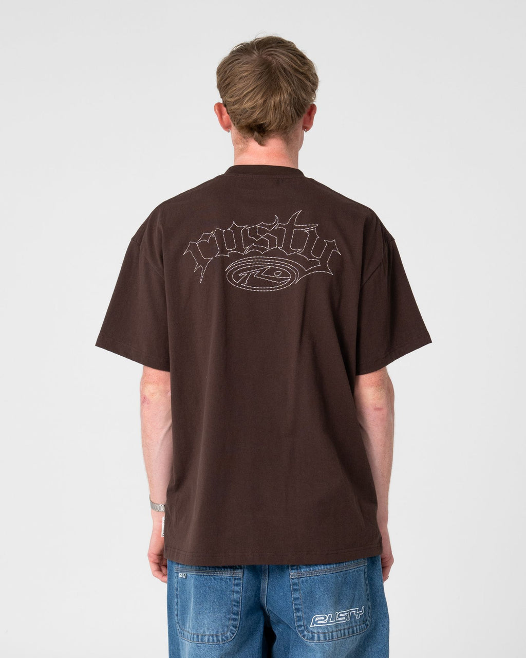 Rusty SACK RACE SHORT SLEEVE TEE in JAVA