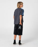 Rusty KILL SWITCH SHORT SLEEVE TEE BOYS in STEEL