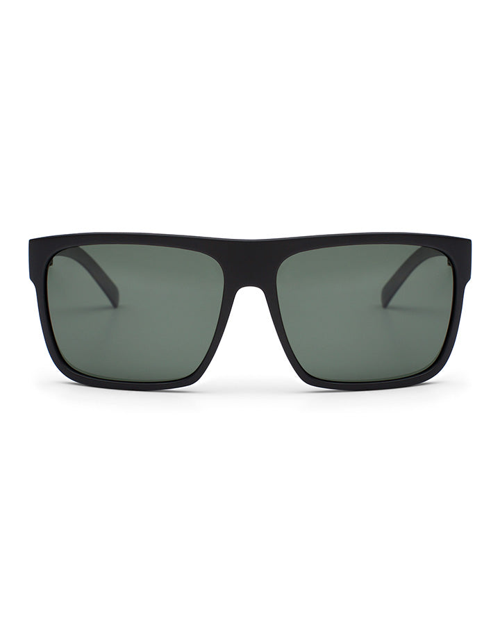 Otis Au After Dark in MATTE BLACK/GREEN POLARISED