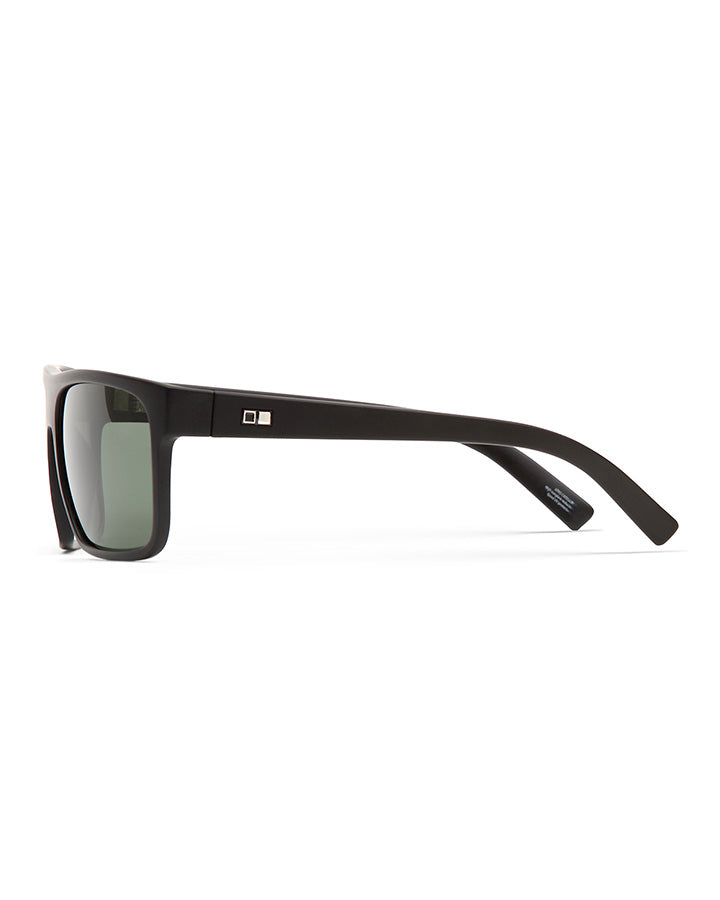 Otis Au After Dark in MATTE BLACK/GREEN POLARISED