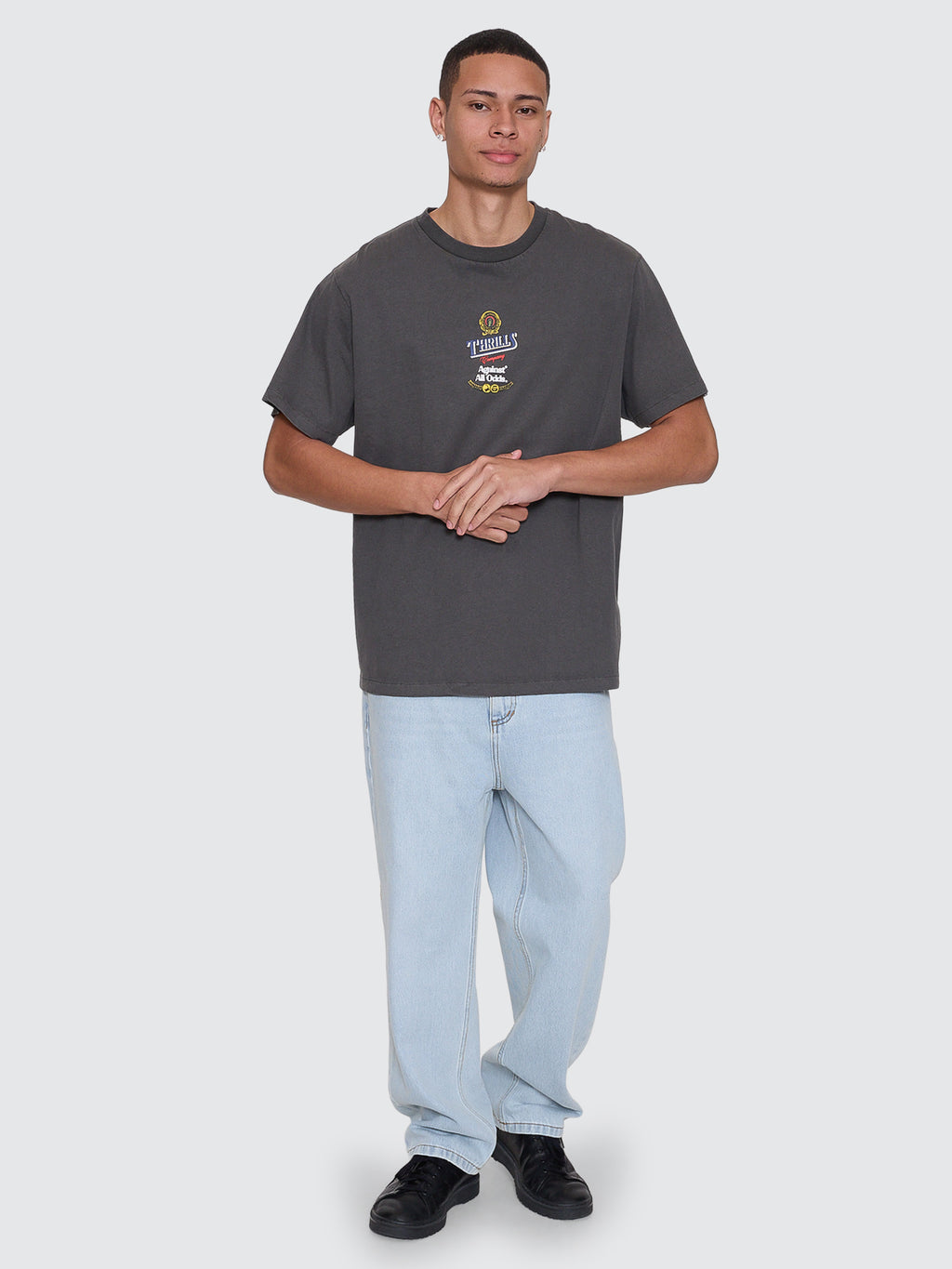 Thrills Co Against All Odds Merch Fit Tee - Merch Black in Merch Black
