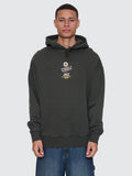 Thrills Co Against All Odds Slouch Pull On Hood - Oil Green in Oil Green