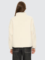 Thrills Co All Star Sherpa Fleece - Cream in Cream