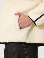 Thrills Co All Star Sherpa Fleece - Cream in Cream