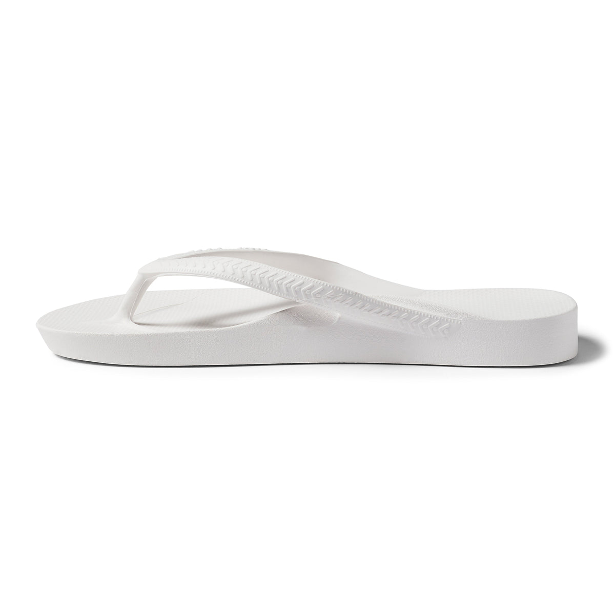 Archies Footwear Arch Support Thongs - Classic - White in Single
